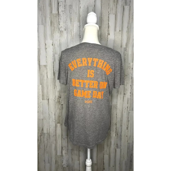 PINK‎ Victoria's Secret Syracuse University Women's Gray T-Shirt Size Medium - Picture 3 of 6